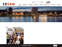 Tablet Screenshot of cesam.nu