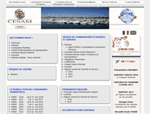 Tablet Screenshot of cesam.org